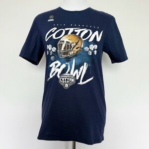 Nike 2018 NCAA Cotton Bowl T-Shirt Mens Size Small Notre Dame Football Fan Gear